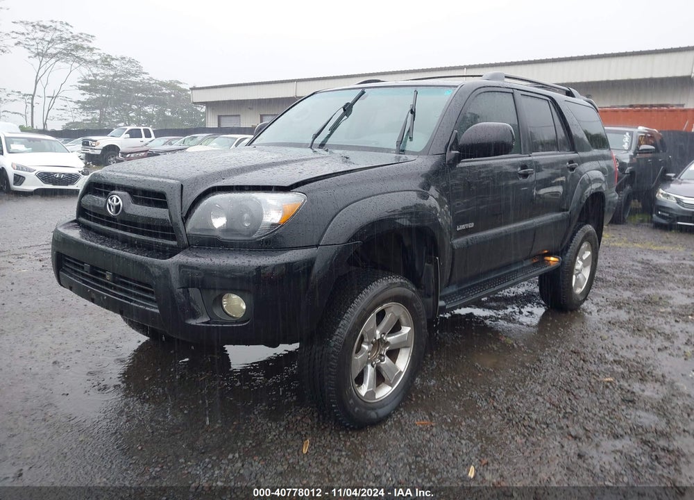 2007 TOYOTA 4RUNNER LIMITED V6 VIN: JTEZU17R278080348
