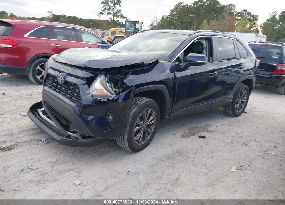 2022 TOYOTA RAV4 HYBRID XLE PREMIUM VIN: 4T3B6RFV7NU081614