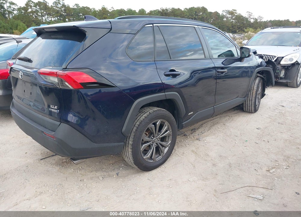 2022 TOYOTA RAV4 HYBRID XLE PREMIUM VIN: 4T3B6RFV7NU081614