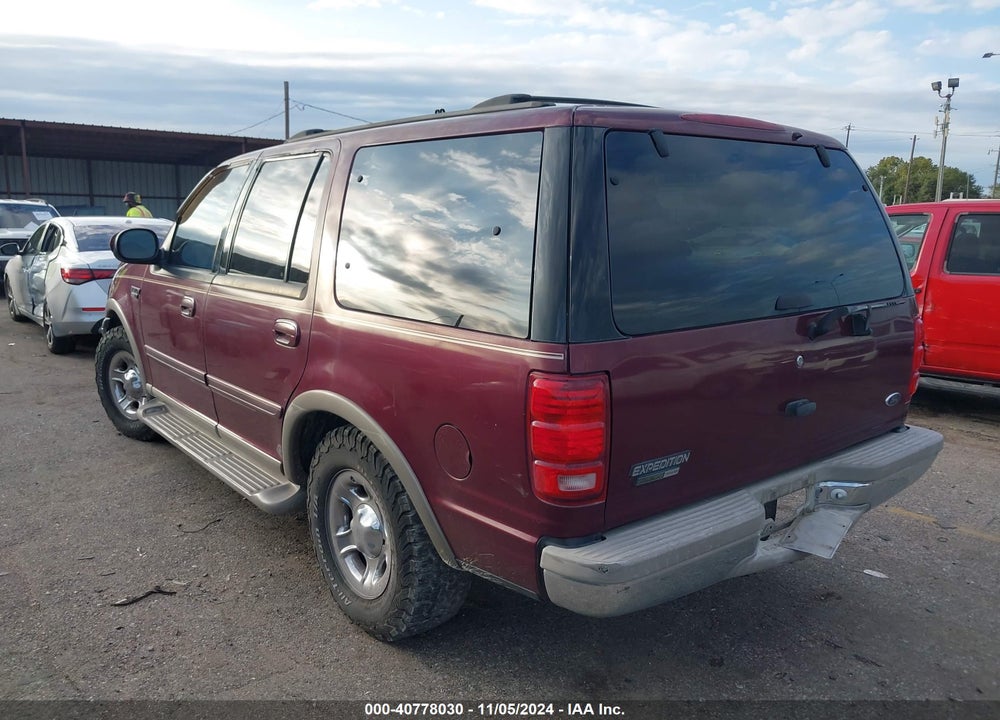 2000 FORD EXPEDITION EDDIE BAUER VIN: 1FMRU17L7YLC42128