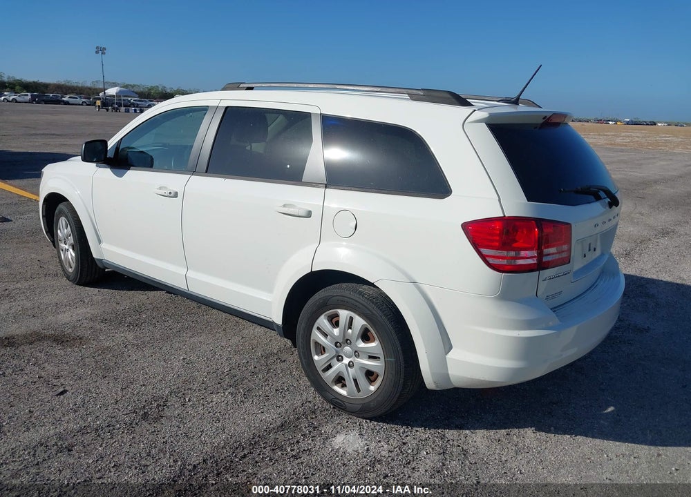 2018 DODGE JOURNEY SE VIN: 3C4PDCAB9JT295740