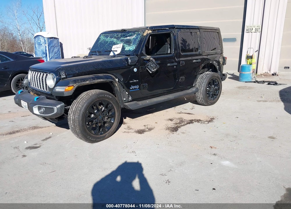 2024 JEEP WRANGLER 4XE SAHARA 4XE VIN: 1C4RJXP6XRW317656