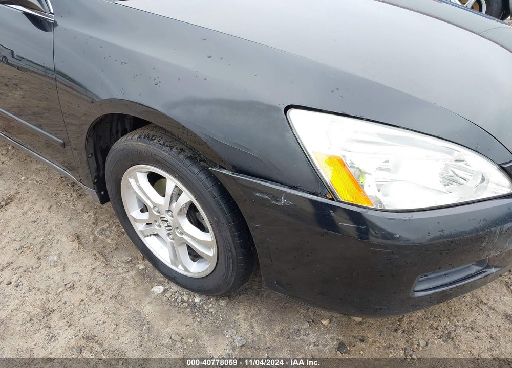 2006 HONDA ACCORD 2.4 LX VIN: 3HGCM56436G708791