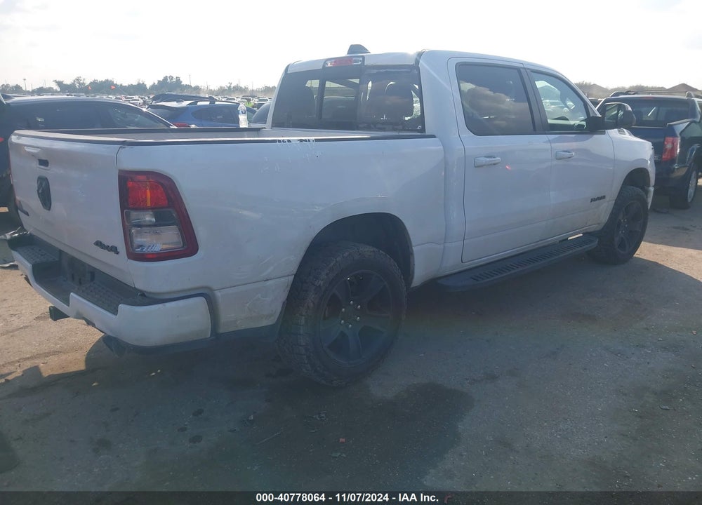 2021 RAM 1500 BIG HORN 4X4 5'7 BOX VIN: 1C6SRFFM2MN740418