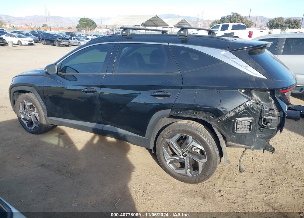 2022 HYUNDAI TUCSON LIMITED VIN: 5NMJECAE7NH158537
