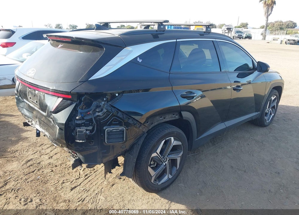 2022 HYUNDAI TUCSON LIMITED VIN: 5NMJECAE7NH158537