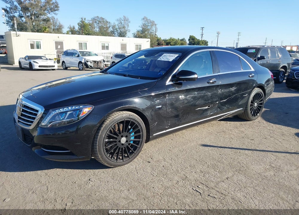 2017 MERCEDES-BENZ S 550E PLUG-IN HYBRID VIN: WDDUG6DB2HA291298