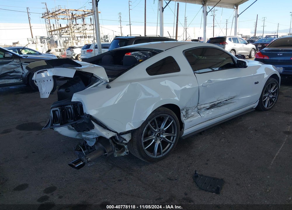 2014 FORD MUSTANG GT VIN: 1ZVBP8CF4E5327737