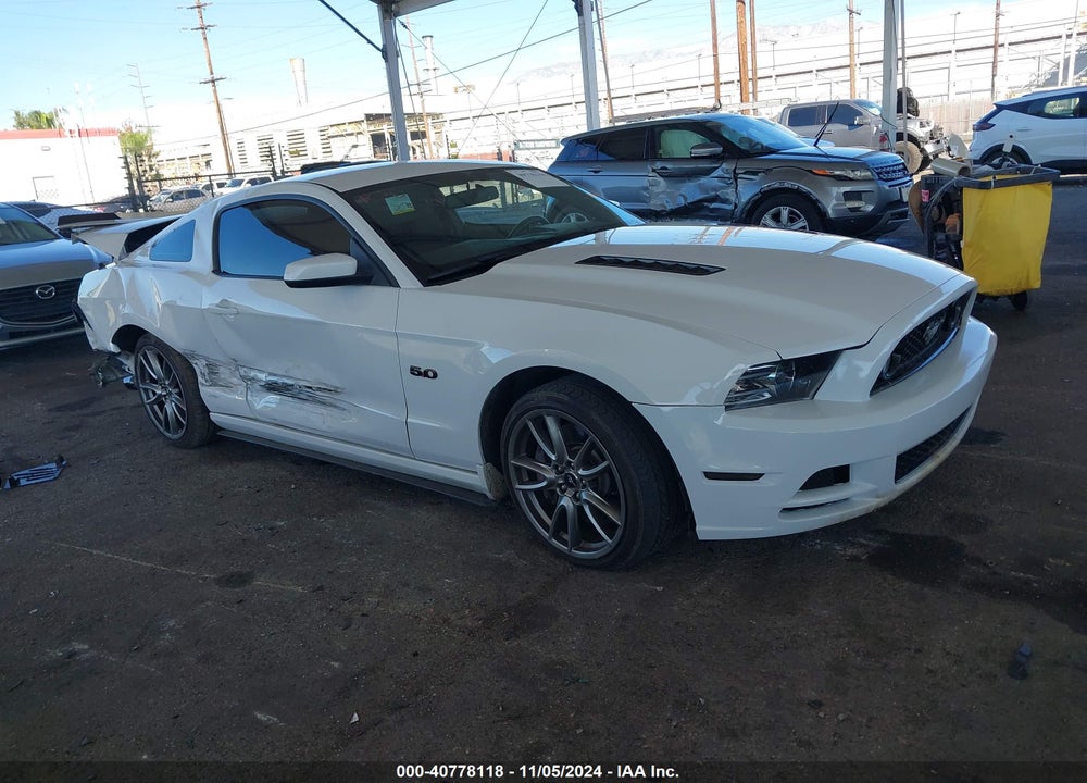 2014 FORD MUSTANG GT VIN: 1ZVBP8CF4E5327737