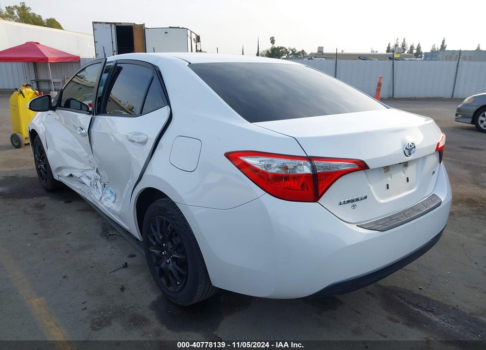 2016 TOYOTA COROLLA LE VIN: 5YFBURHE4GP387850
