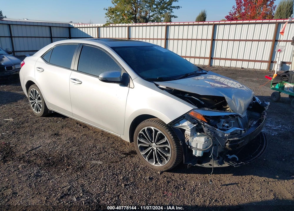 2015 TOYOTA COROLLA S PLUS VIN: 2T1BURHE1FC341486