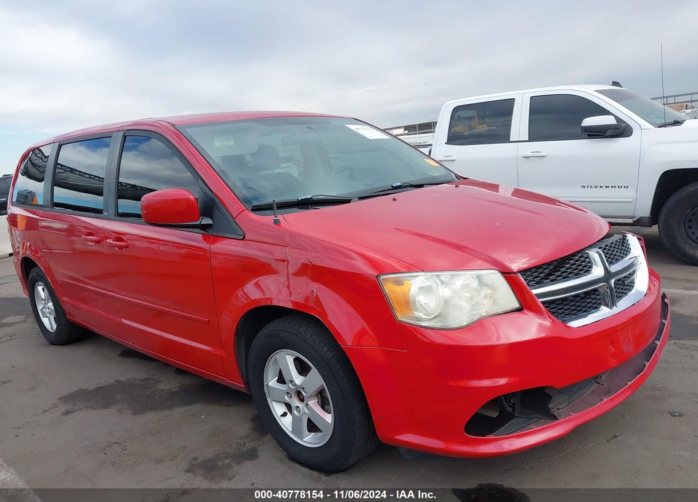 2013 DODGE GRAND CARAVAN SXT VIN: 2C4RDGCG3DR527099
