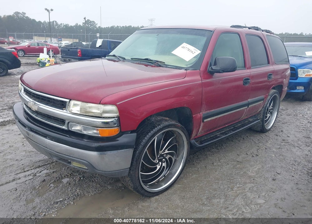 2004 CHEVROLET TAHOE LS VIN: 1GNEC13ZX4J128878