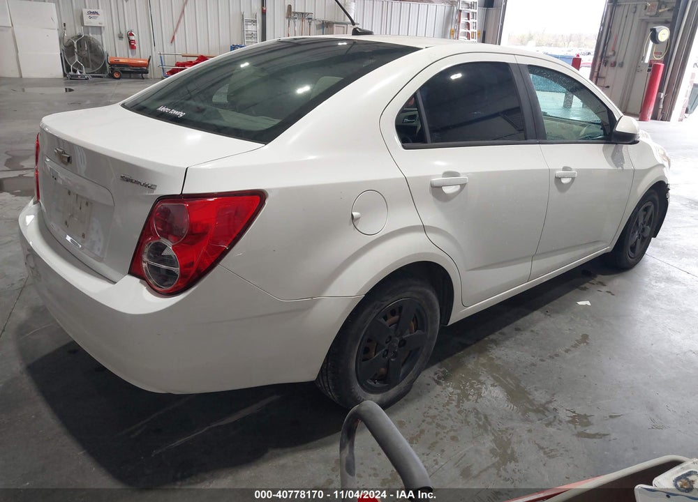 2014 CHEVROLET SONIC VIN: 1G1JA5SH6E4155498
