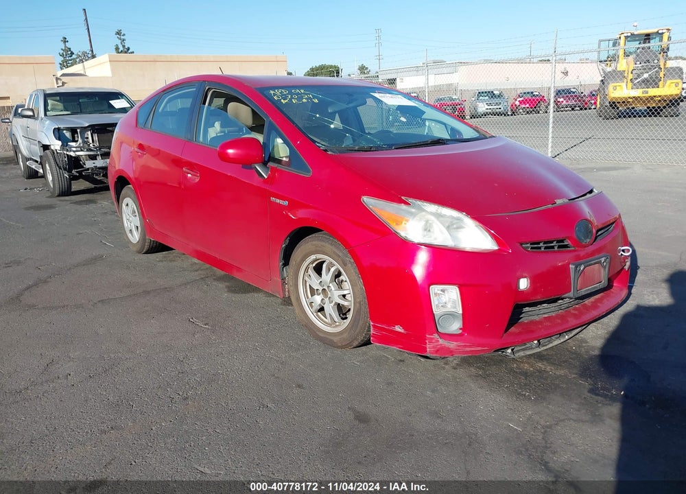 2010 TOYOTA PRIUS II VIN: JTDKN3DU6A0171670