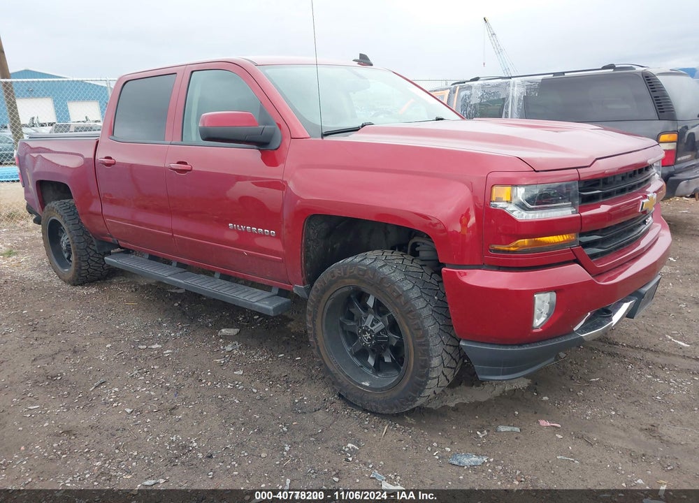 2018 CHEVROLET SILVERADO 1500 2LT VIN: 3GCUKREC5JG418392