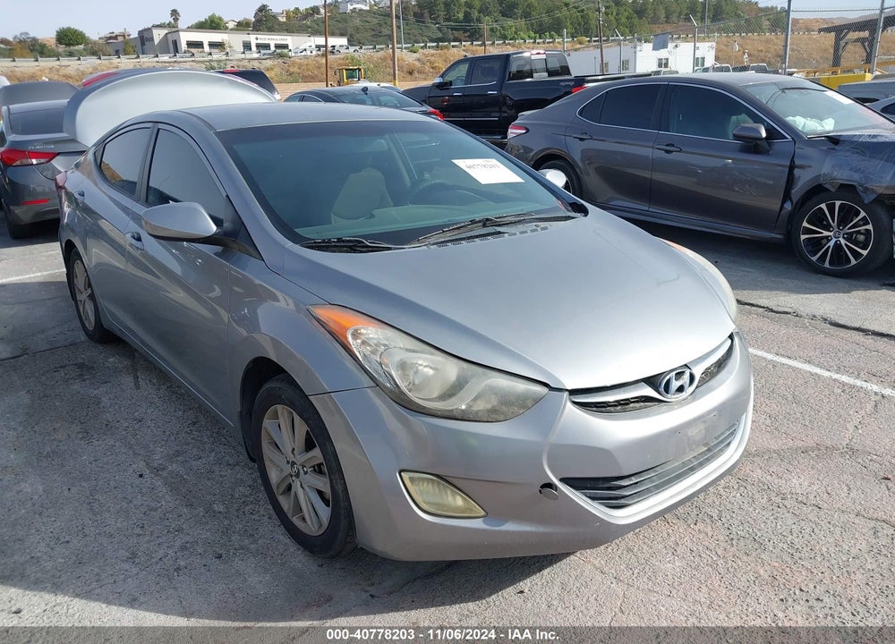 2013 HYUNDAI ELANTRA GLS VIN: KMHDH4AE2DU793078