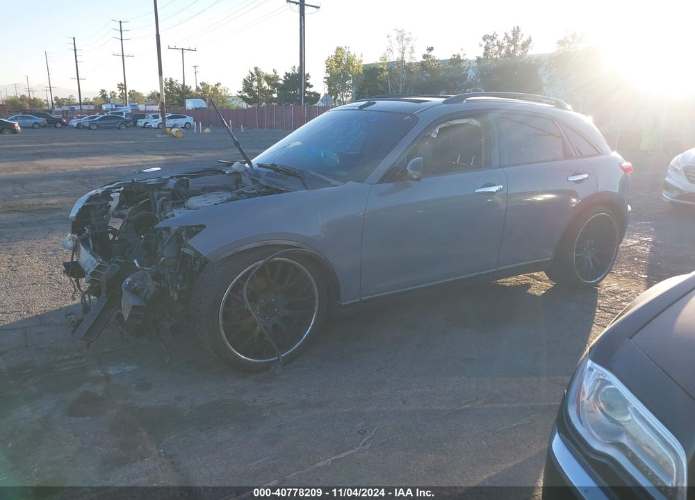 2004 INFINITI FX35 BASE (A5) VIN: JNRAS08W94X220404