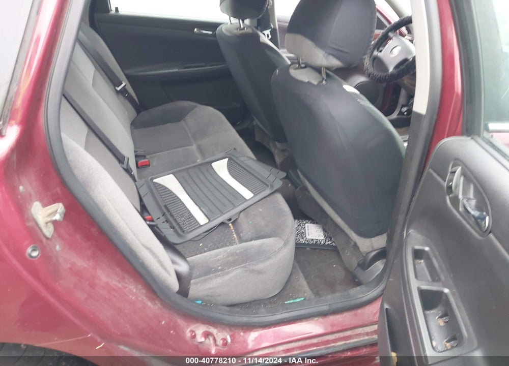 2009 CHEVROLET IMPALA LT VIN: 2G1WT57K091257515