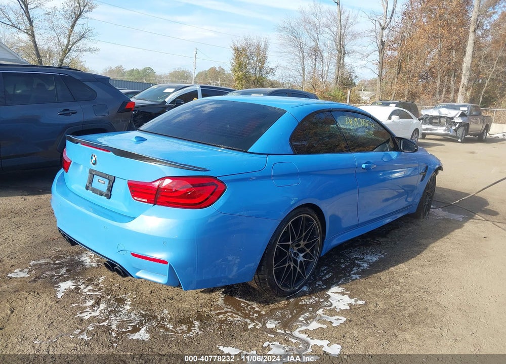 2019 BMW M4 VIN: WBS4Z9C5XKEJ63711