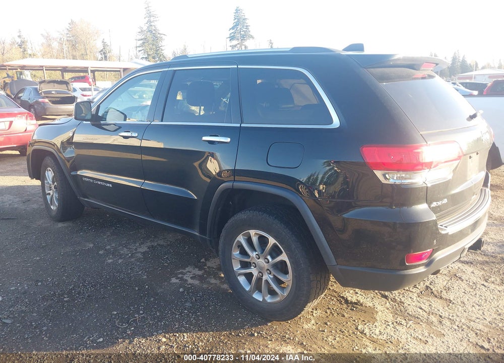2014 JEEP GRAND CHEROKEE LIMITED VIN: 1C4RJFBG0EC137561