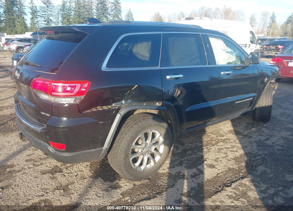 2014 JEEP GRAND CHEROKEE LIMITED VIN: 1C4RJFBG0EC137561