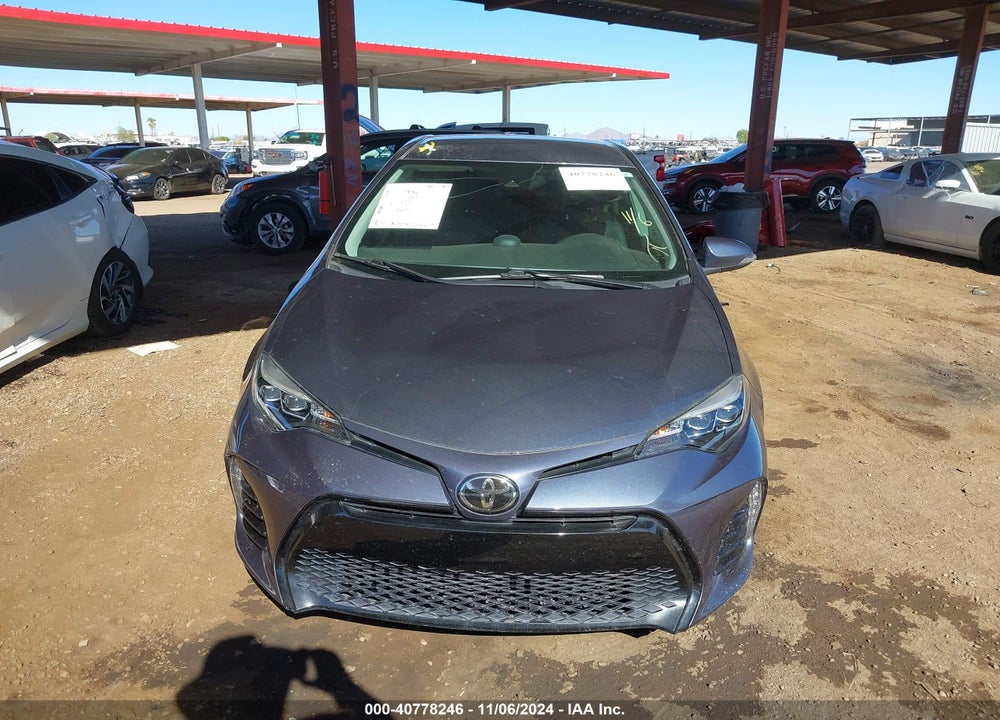 2018 TOYOTA COROLLA SE VIN: 2T1BURHEXJC972052
