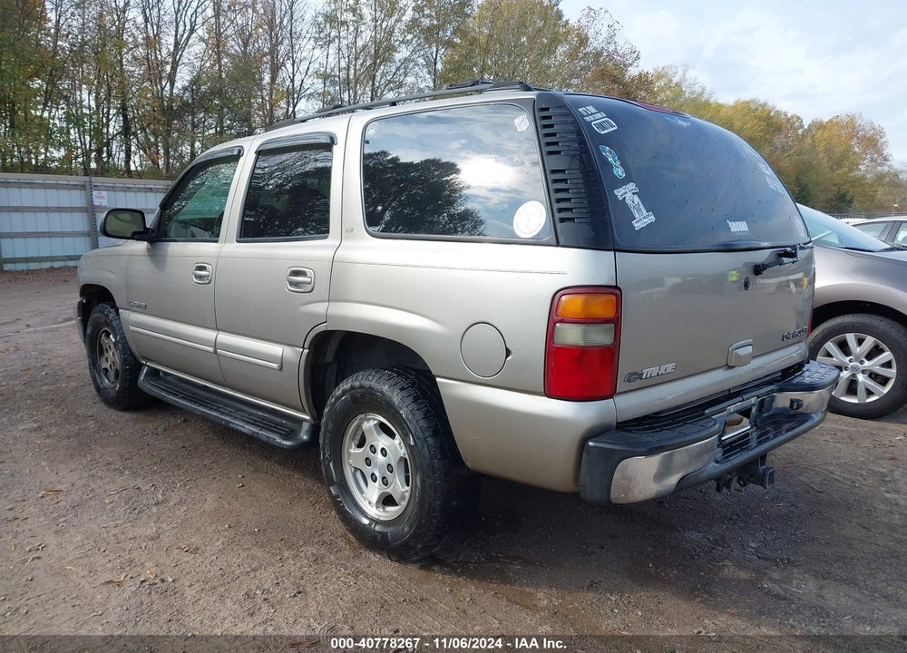 2003 CHEVROLET TAHOE LT VIN: 1GNEC13Z53J277200