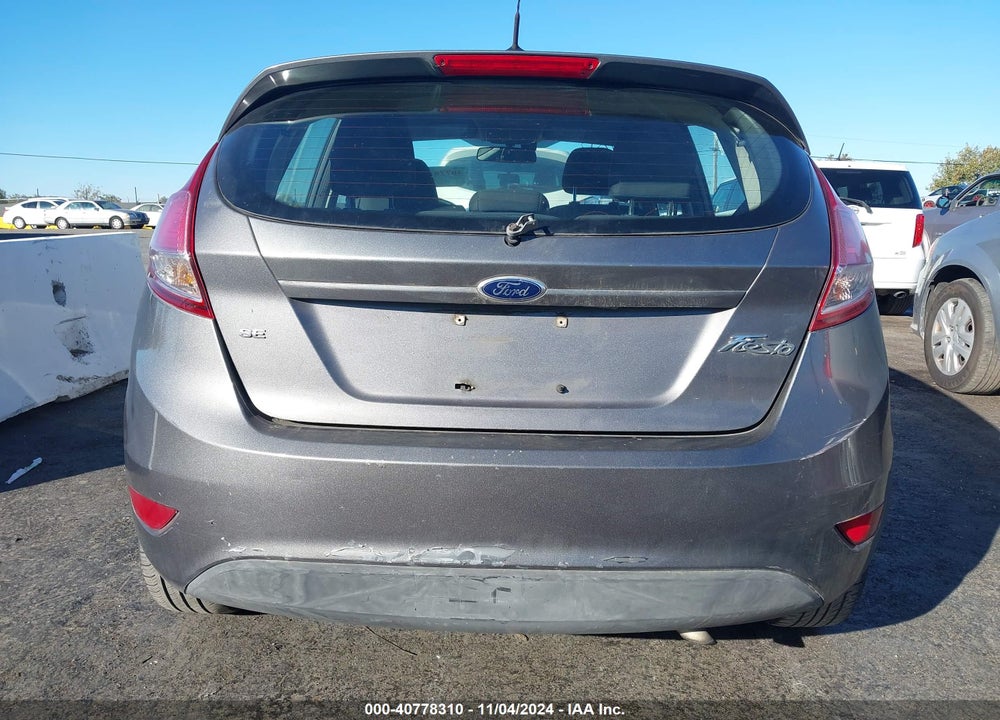 2014 FORD FIESTA SE VIN: 3FADP4EJ5EM117962