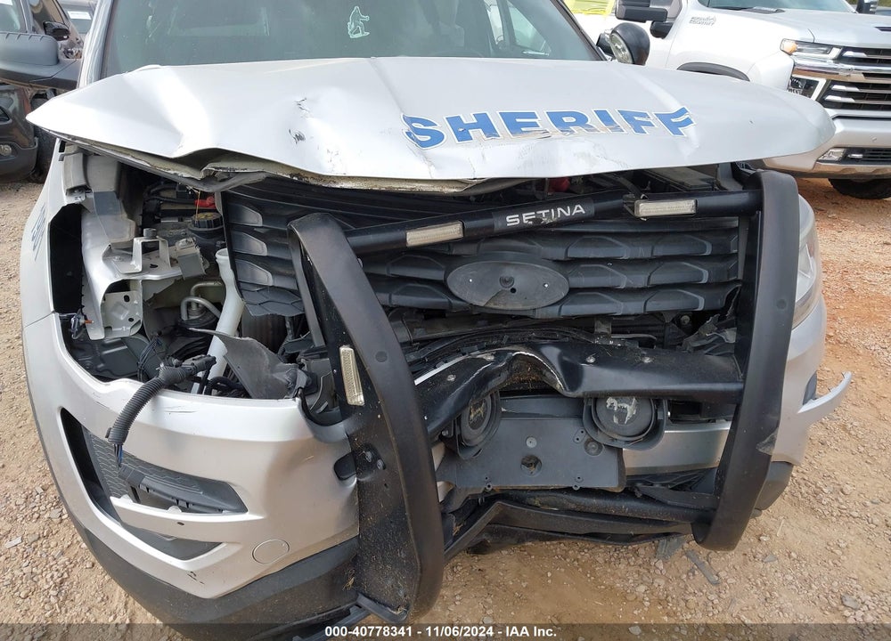 2018 FORD POLICE INTERCEPTOR UTILITY VIN: 1FM5K8AT5JGC57263
