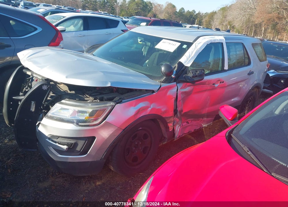 2018 FORD POLICE INTERCEPTOR UTILITY VIN: 1FM5K8AT5JGC57263