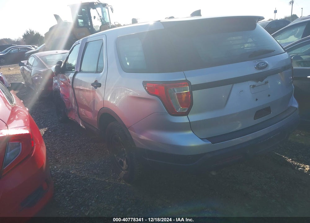 2018 FORD POLICE INTERCEPTOR UTILITY VIN: 1FM5K8AT5JGC57263