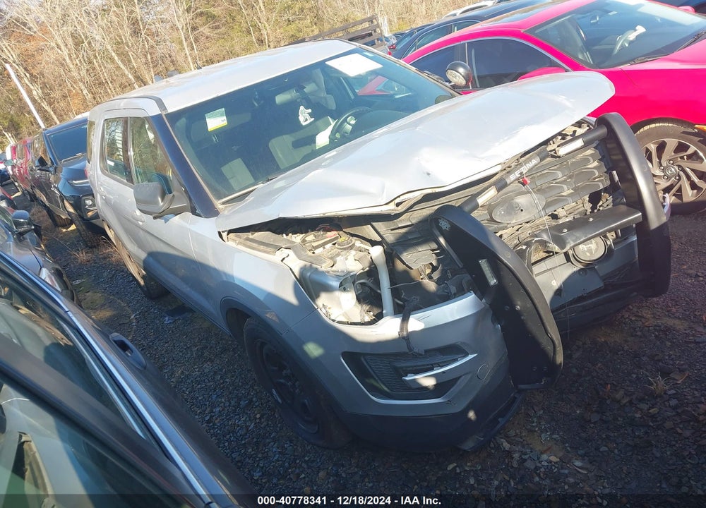 2018 FORD POLICE INTERCEPTOR UTILITY VIN: 1FM5K8AT5JGC57263