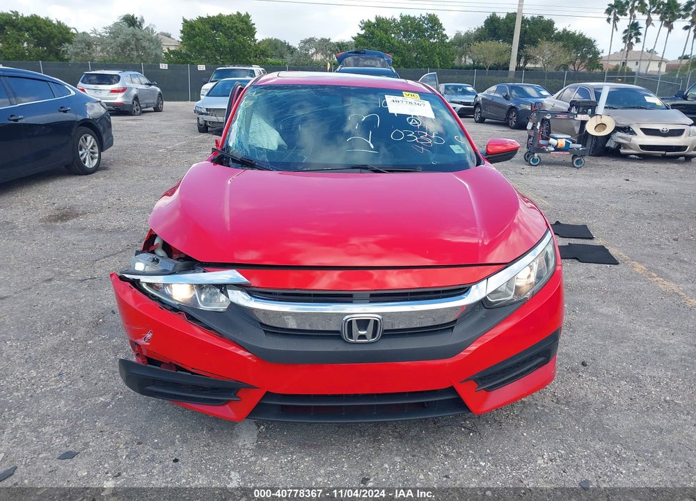 2018 HONDA CIVIC EX VIN: 2HGFC2F72JH580335