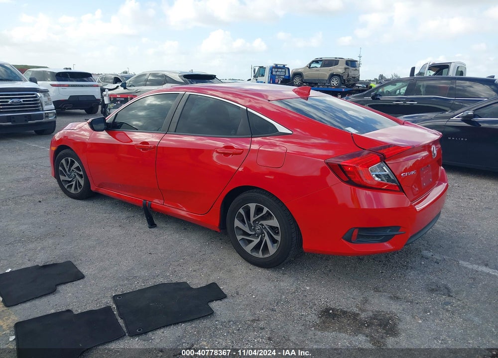 2018 HONDA CIVIC EX VIN: 2HGFC2F72JH580335
