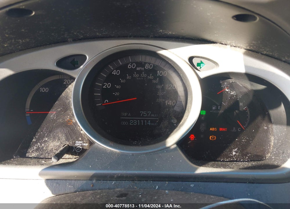 2007 TOYOTA HIGHLANDER HYBRID LIMITED V6 VIN: JTEEW21AX70045654