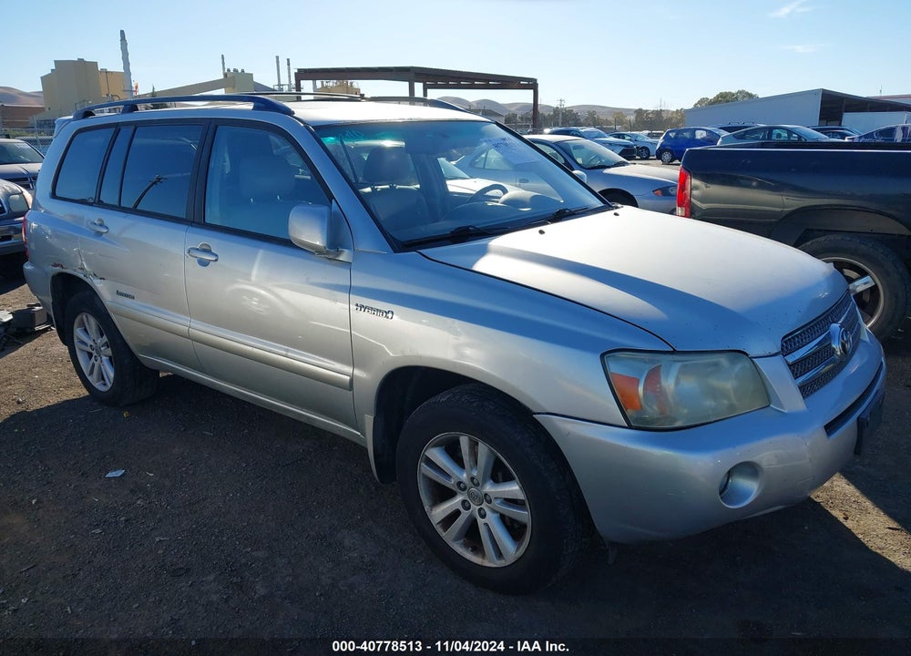2007 TOYOTA HIGHLANDER HYBRID LIMITED V6 VIN: JTEEW21AX70045654