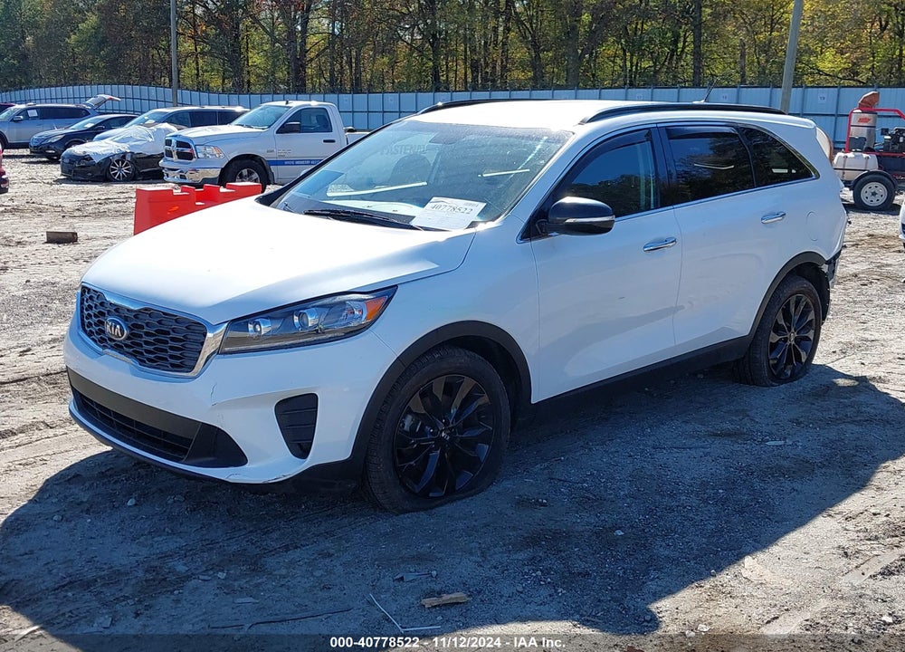 2019 KIA SORENTO 3.3L S VIN: 5XYPG4A50KG604270