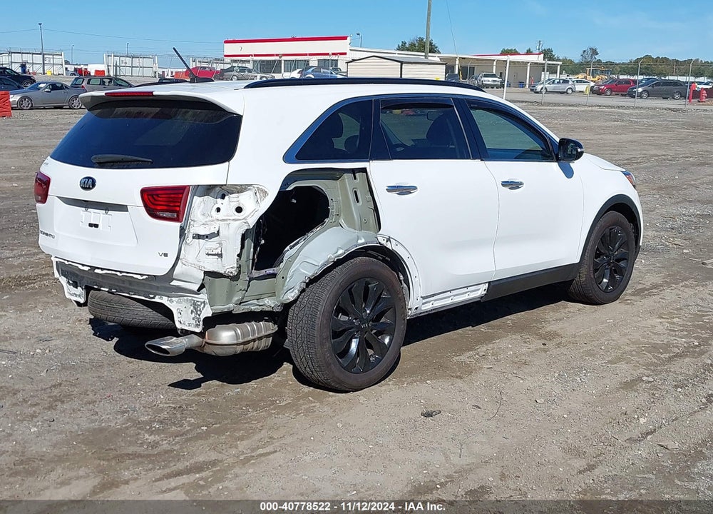 2019 KIA SORENTO 3.3L S VIN: 5XYPG4A50KG604270