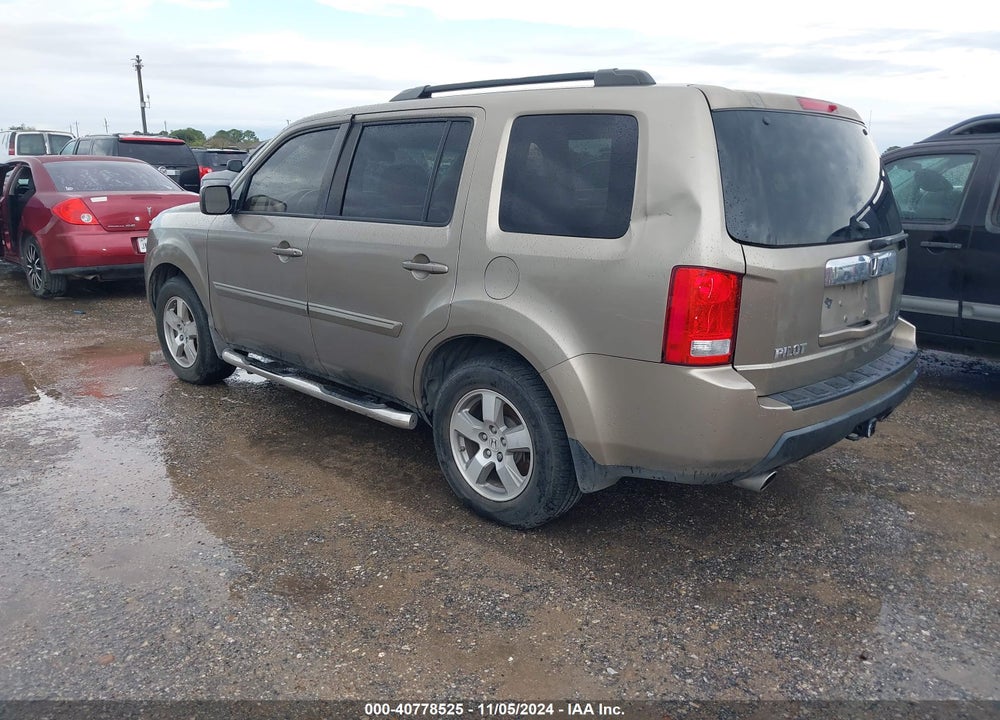 2010 HONDA PILOT EX-L VIN: 5FNYF3H67AB011558