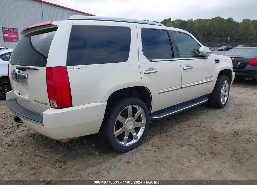 2008 CADILLAC ESCALADE STANDARD VIN: 1GYFK63828R239608