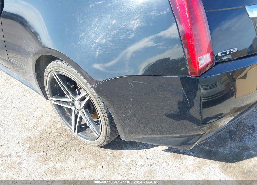 2012 CADILLAC CTS STANDARD VIN: 1G6DA1E34C0113058
