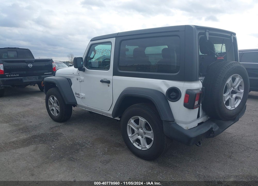 2020 JEEP WRANGLER SPORT S 4X4 VIN: 1C4GJXAG9LW302422