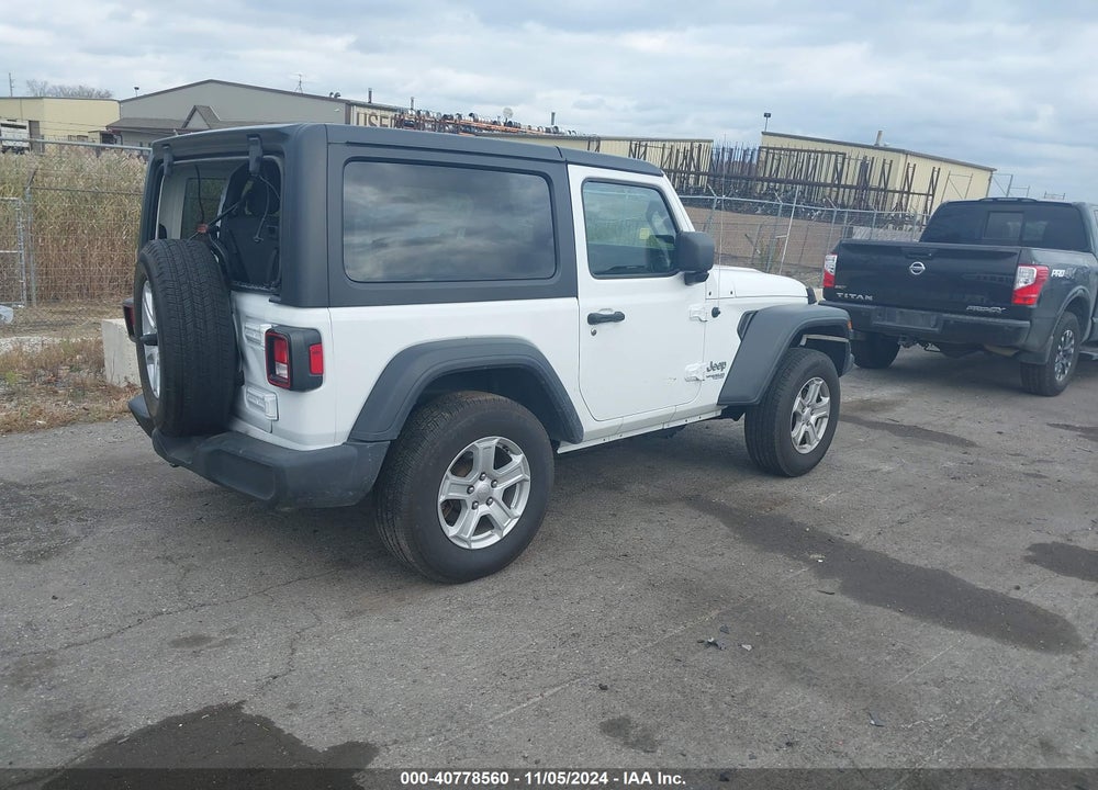 2020 JEEP WRANGLER SPORT S 4X4 VIN: 1C4GJXAG9LW302422