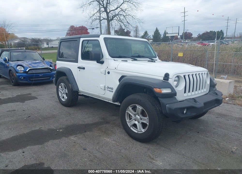 2020 JEEP WRANGLER SPORT S 4X4 VIN: 1C4GJXAG9LW302422