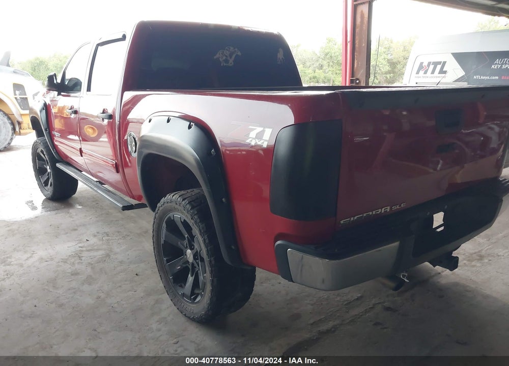 2008 GMC SIERRA 1500 SLE1 VIN: 2GTEK13J281289893