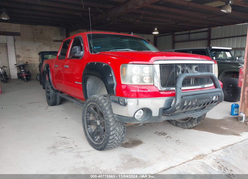 2008 GMC SIERRA 1500 SLE1 VIN: 2GTEK13J281289893