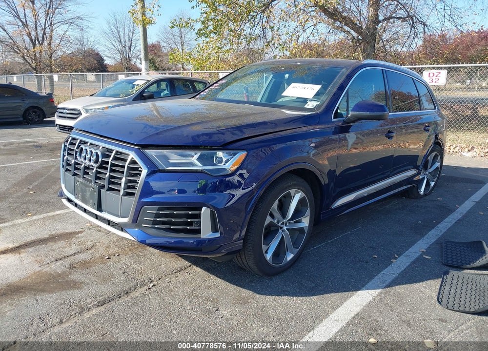 2020 AUDI Q7 PREMIUM PLUS 55 TFSI QUATTRO TIPTRONIC VIN: WA1LXAF7XLD009363