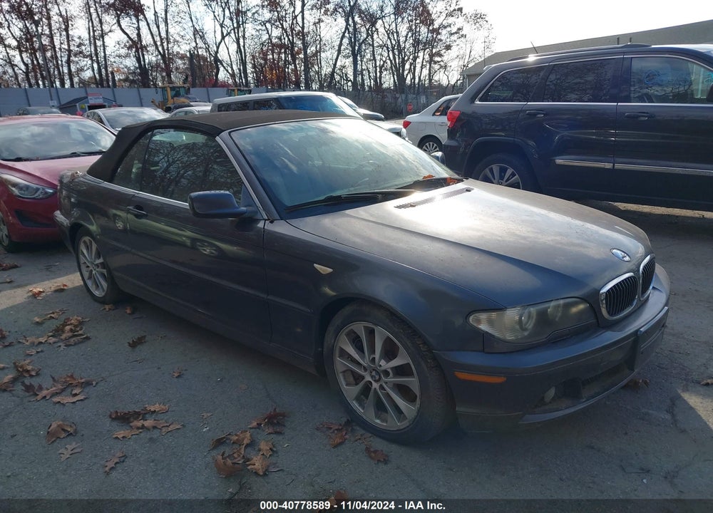 2006 BMW 330CI VIN: WBABW53496PL54051
