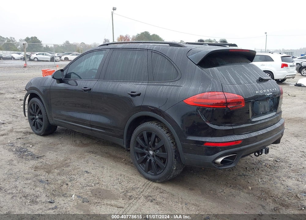 2016 PORSCHE CAYENNE VIN: WP1AA2A29GKA08463